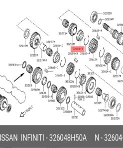 Alternative view of Inel Franare Nissan 326048H50A / 32604-8H50A