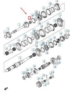 Vedere alternativă la Rulment  Suzuki 2415267J00/ 24152-67J00