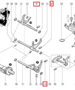 Vedere alternativă la BLocaj Furci   Renault-Dacia 328A07290R / 8200112701