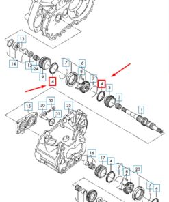 Alternative view of Inel Sincronizare 3-4  02T/0AJ/02U  02T311269B / 02T311269A
