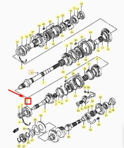 Vedere alternativă la Rulment  Suzuki 21911-85C00, 09262-28005