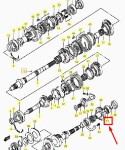 Vedere alternativă la Rulment  Suzuki 09262-20073, 09262-20030, 09262-20020