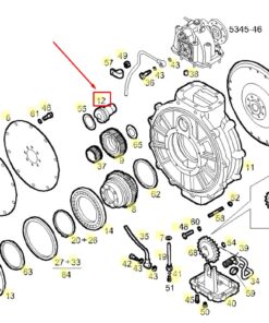 Vedere alternativă la Bucsa  Pto Iveco Mixer Beton 8851434 / 8850744