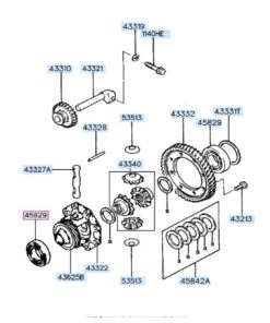 Vedere alternativă la Rulment   Hyundai/Kia 43329-02507 / 4332902507