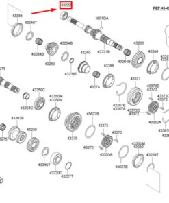 Vedere alternativă la Rulment Hyundai / Kia 4322202508/  43222-02508