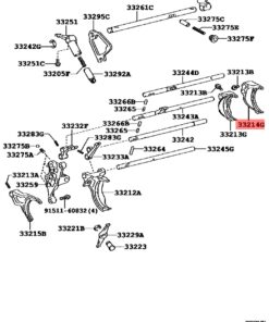 Vedere alternativă la Furca Toyota - 3323035020 / 33230-35020