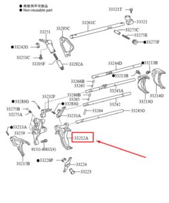Vedere alternativă la Furca Toyota - 3321035010 / 33210-35010