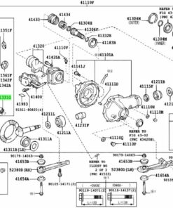 Vedere alternativă la Rulment Diferential Toyota Hilux  90364-35010/ 90364-T0009