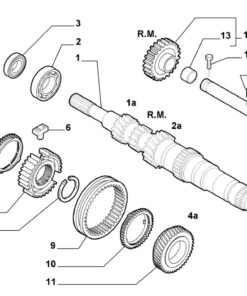 Alternative view of Pinion Viteza A 3-A 46796727 / 6000100028