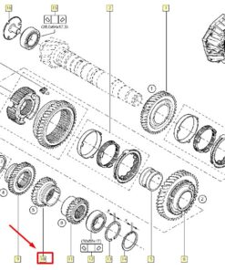 Pinion A 5-A Renault-Dacia 8200305682